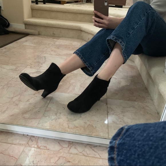 Black Ankle Boots - Picture 3 of 9